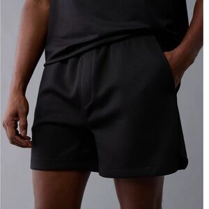 American Eagle Black Men's Jogger Shorts 5”